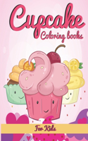 Cupcake Coloring Book For Kids