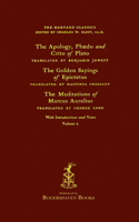 Harvard Classics: Volume 2 - Plato, Epictetus, & Marcus Aurelius (Rogershaven Facsimile Edition)