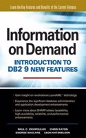 Information on Demand: Introduction to DB2 9 New Features