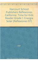Harcourt School Publishers Reflexiones: Time for Kids Reader Grade 1 Energia Solar