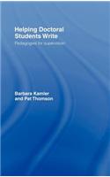 Helping Doctoral Students Write