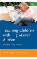 Teaching Children with High-Level Autism