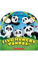 Five Hungry Pandas!: A Count and Crunch Book