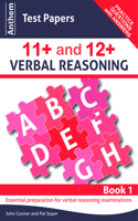 Anthem Test Papers 11+ and 12+ Verbal Reasoning Book 1