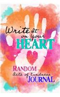Write It on Your Heart