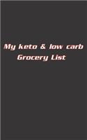 Keto & Low Carb Grocery List