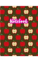 Notebook: Cute Blank Lined Journal Large 8.5 x 11 Matte Cover Design with Ruled White Paper Interior (Perfect for School Notes, Girls and Boys Diary, Kids Wri