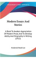 Modern Essays And Stories