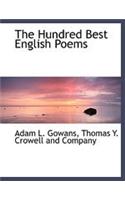 The Hundred Best English Poems