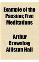 Example of the Passion; Five Meditations