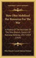 How Ohio Mobilized Her Resources For The War