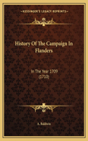 History Of The Campaign In Flanders
