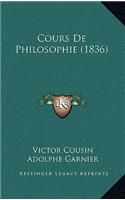 Cours De Philosophie (1836)