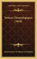 Notices Chronologiques (1818)