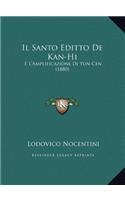 Il Santo Editto De Kan-Hi