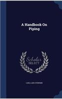 A Handbook On Piping