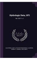 Hydrologic Data, 1971