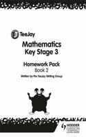 TeeJay Mathematics Key Stage 3 Book 2 Homework Pack