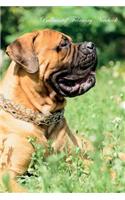 Bullmastiff February Notebook Bullmastiff Record, Log, Diary, Special Memories, To Do List, Academic Notepad, Scrapbook & More