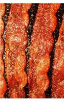 Slices of Bacon in the Pan Cooking Journal: 150 Page Lined Notebook/Diary