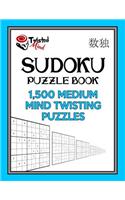 Sudoku Puzzle Book, 1,500 Medium Mind Twisting Puzzles