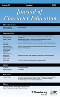 Journal of Character Education Vol 17 Issue 1