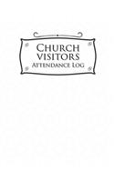 Church Visitors Attendance Log