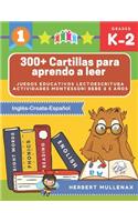 300+ Cartillas para aprendo a leer - Juegos educativos lectoescritura actividades montessori bebe 2 5 años