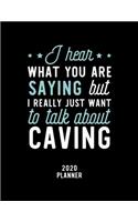 I Hear What You Are Saying I Really Just Want To Talk About Caving 2020 Planner
