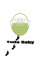 Baby Yoda: Lined Notebook Journal Gift for Friend, Coworker, Boss