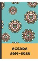 Agenda 2019-2020: Agenda scuola, Agenda Università, Agenda settimanale, Diario scolastico, Agenda giornaliera, calendario, programma provvisorio e definitivo, agenda 