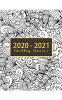 2020-2021 Monthly Planner