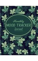 Monthly Mood Tracker Journal: 8.5 x 11 Mood Tracking Workbook Pages For Writing