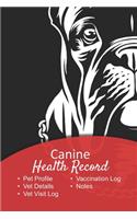 Canine health record