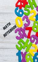Math Notebook: Large Simple Graph Paper Notebook / Mathematics and Science Notebook / 120 Quad ruled 4x4 pages 8.5 x 11 / Grid Paper Notebook for Math and Science 