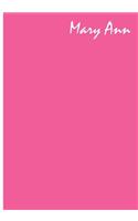 Mary Ann: Collectible Notebook