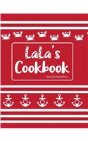 Lala's Cookbook Nautical Red Edition