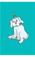 I Want To Be A Unicorn Dog Notebook