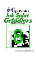 Brainy's Logic Puzzles Ink Splat Griddlers #8