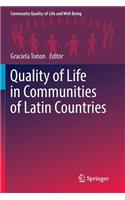 Quality of Life in Communities of Latin Countries: (Community Quality-of-Life and Well-Being)