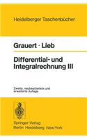 Differential- Und Integralrechnung III