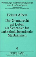 Das Grundrecht auf Leben als Schranke fuer aufenthaltsbeendende Manahmen