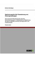 Optimierung bei der Finanzierung von Kleinstgründungen