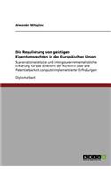 Die Regulierung von geistigen Eigentumsrechten in der Europäischen Union