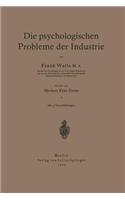 Die psychologischen Probleme der Industrie