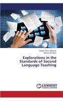 Explorations in the Standards of Second Language Teaching
