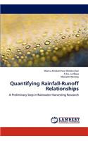 Quantifying Rainfall-Runoff Relationships