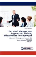 Perceived Management Support and Training Effectiveness for Employees