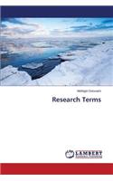 Research Terms