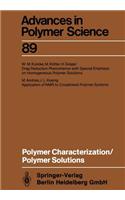 Polymer Characterization/Polymer Solutions